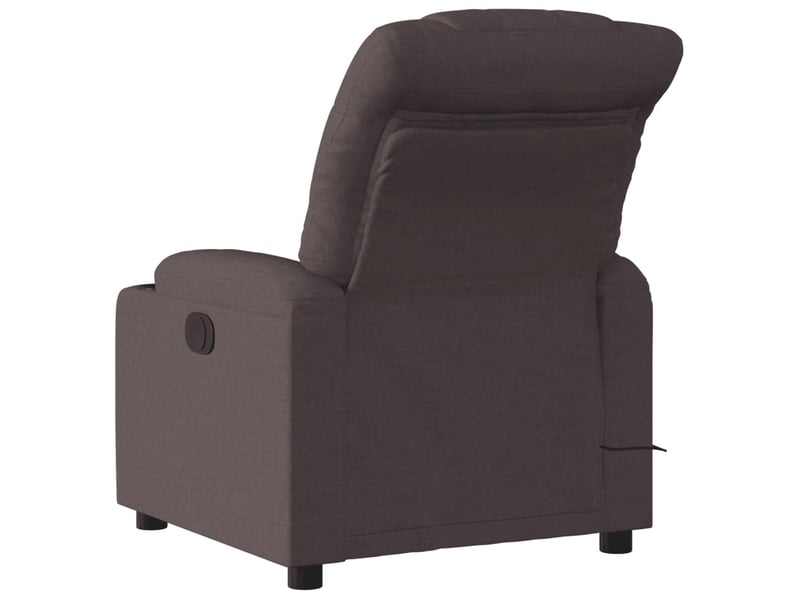 Fauteuil de massage inclinable électrique, fauteuil relax marron foncé tissu shl4340 - Conforama E