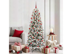 Sapin de noël - arbre de noël artificiel blanc 180 cm