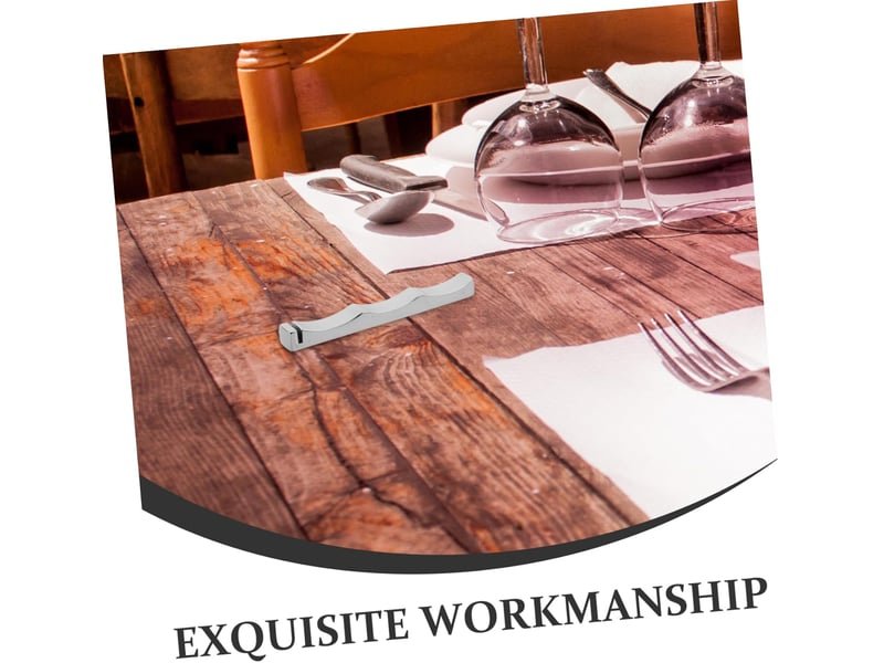 2 pcs repose-baguettes en acier inoxydable: support antiadhésif pour ustensiles de table – idéal pour les restaurants et les réunions de famille  - Conforama B
