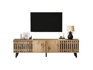 Meuble tv coloris naturel 180 cm MODENVIE