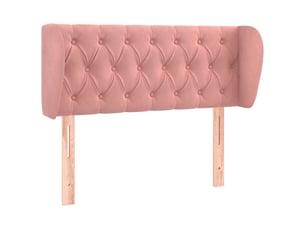 Tete de lit A poser largeur 103 cm rose