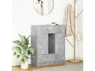 Buffet      - 73 cm coloris argenté 
