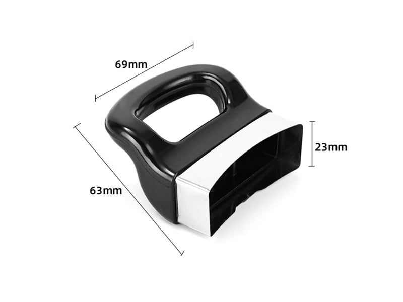  Poignée en bakélite argentée noire pour poêle à frire, ustensiles de cuisine QWE000617 - Conforama C