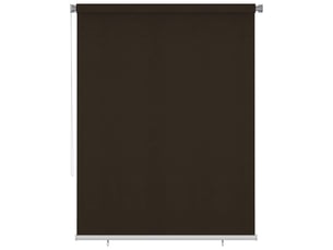 Store enrouleur, store roulant d'extérieur 185 (l) x 230 (h) cm marron cf47369