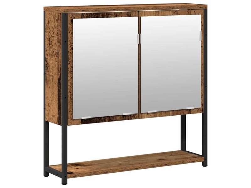 Ensemble de mobilier de salle de bain 2 pc marron cf64163 - Conforama E