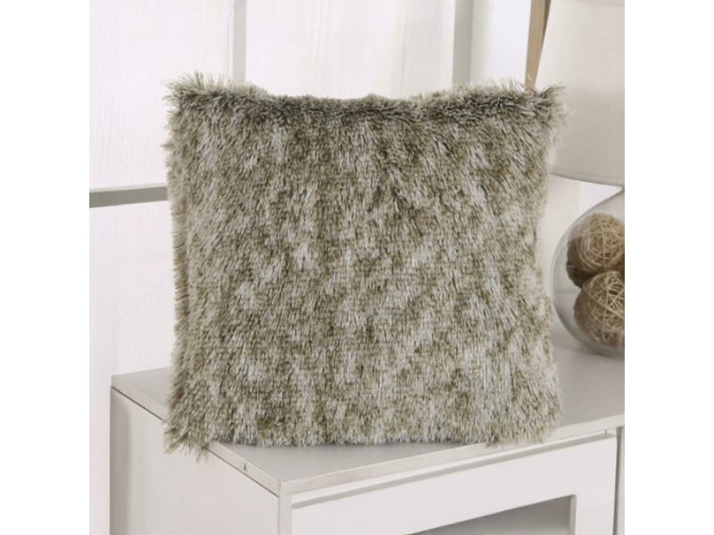  Coussin carré en tissu beige 42x42 cm  - Conforama B