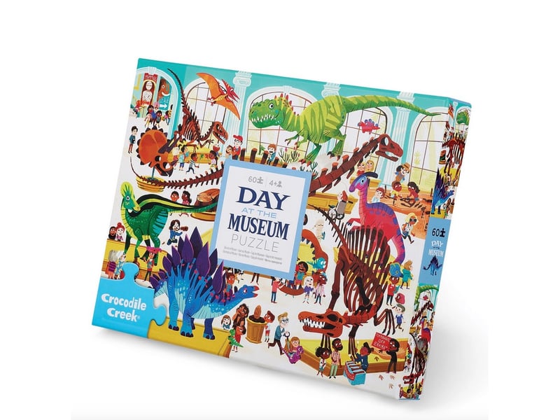  Puzzle 60pcs une journee au musee des dinosaures TOOPIZ-CC49210 - Conforama A
