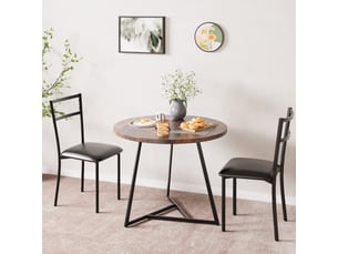 Ensemble table rond(e)  2 chaise(s)  <strong></strong> <strong>cBc-gvZQ52NT0m72</strong> 