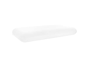 Oreiller, coussin de sommeil 74 x 39 x 13 cm moyen blanc cf55936