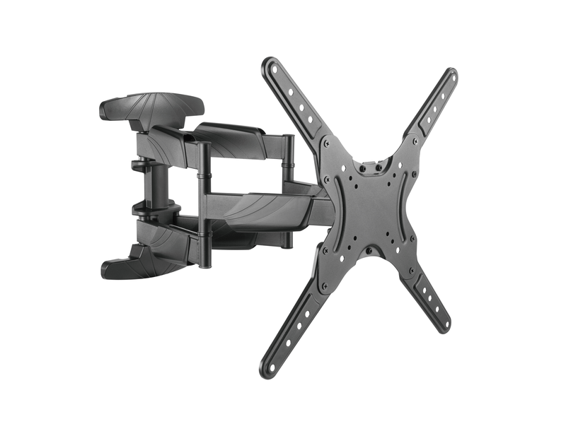  Support mural tv articulé écran 23''-75 -bras 4,9-48,2 cm  - Conforama A