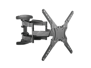 Support mural tv articulé écran 23''-75 -bras 4,9-48,2 cm