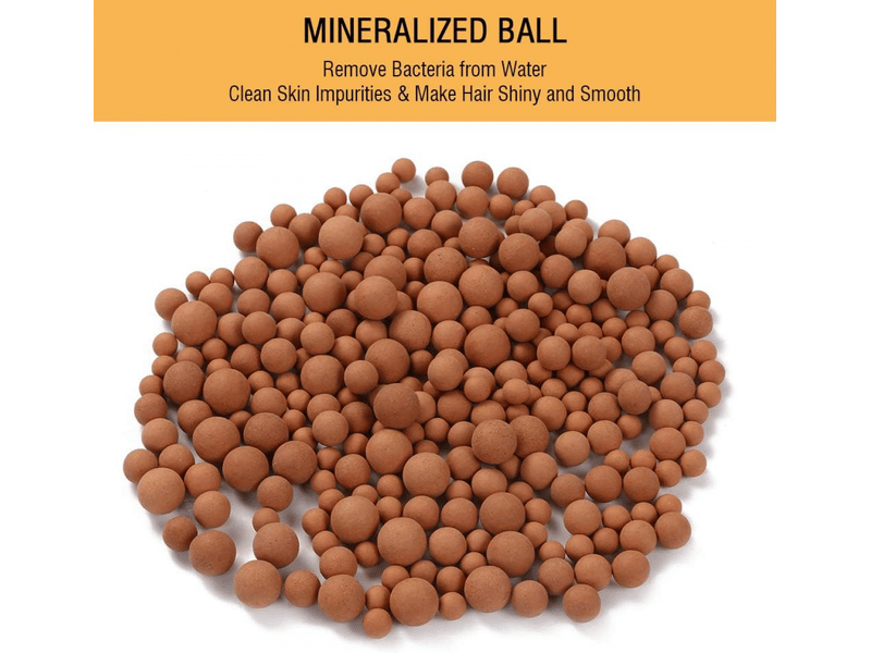  Boules minérales, 9 paquets, pommeau de douche anticalcaire, boules de douche minérales, boules de douche minérales à ions négatifs  - Conforama C