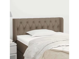 Tete de lit A poser largeur 93 cm taupe