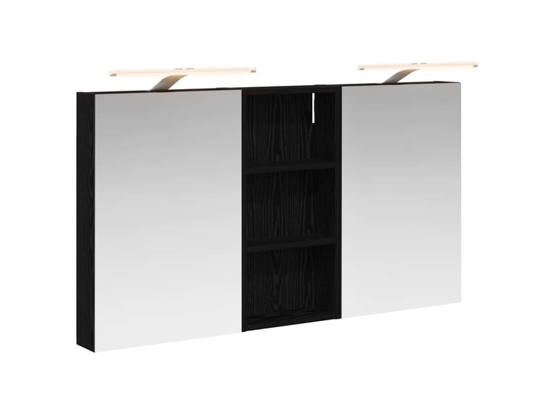  Ensemble de meubles de salle de bain 3 pcs 110x10.5x60.5 cm shl6689  - Conforama A
