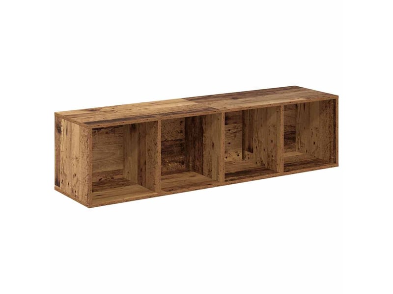  Ensemble meuble tv - banc tv - meuble de rangement 2 pcs bois ancien bois d'ingénierie  - Conforama E
