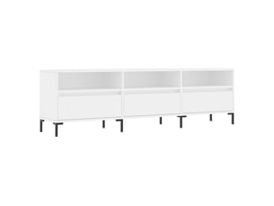 Meuble tv coloris blanc 150 cm <strong></strong>  <strong></strong>