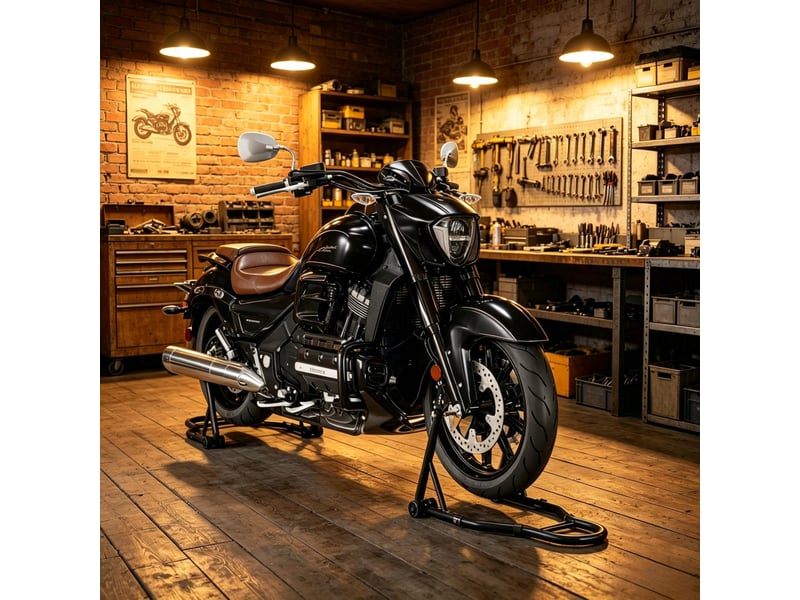 Support d’atelier réglable en acier noir pour moto et vélo, charge 390 kg, fourches u+l - Conforama D