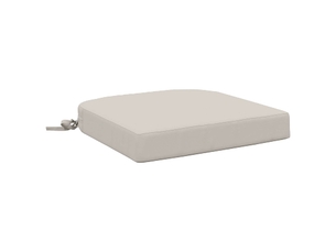 Coussin de siège, coussin d'assise en 1 pièce soest 100 % polyester blanc cf55824