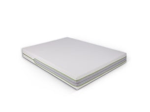 Matelas 80x200 cm <strong>ALPES BLANC</strong> <strong></strong> Mousse haute résilience soutien Ferme épaisseur 25 cm