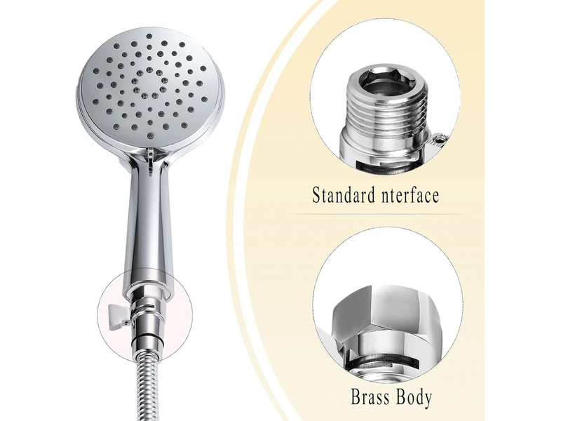  Stop douche, vanne d’arrêt pour pommeau de douche avec interrupteu, vanne d'arrêt de pommeau de doucher, valve de pommeau de douche, pour pommes  - Conforama D