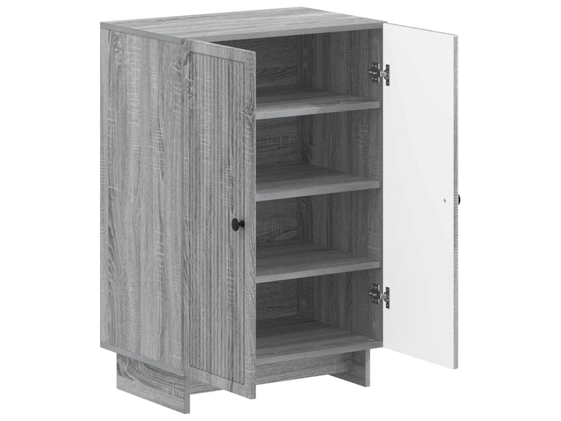  Meuble à chaussures, armoire à chaussures ede 59,5x39,5x90 cm bois d'ingénierie shl7965  - Conforama C