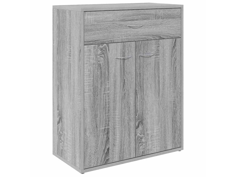  Buffet - bahut - meuble de rangement sonoma gris 60x30x75 cm bois d'ingénierie  - Conforama A