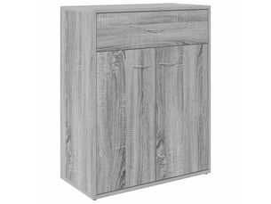 Buffet - bahut - meuble de rangement sonoma gris 60x30x75 cm bois d'ingénierie