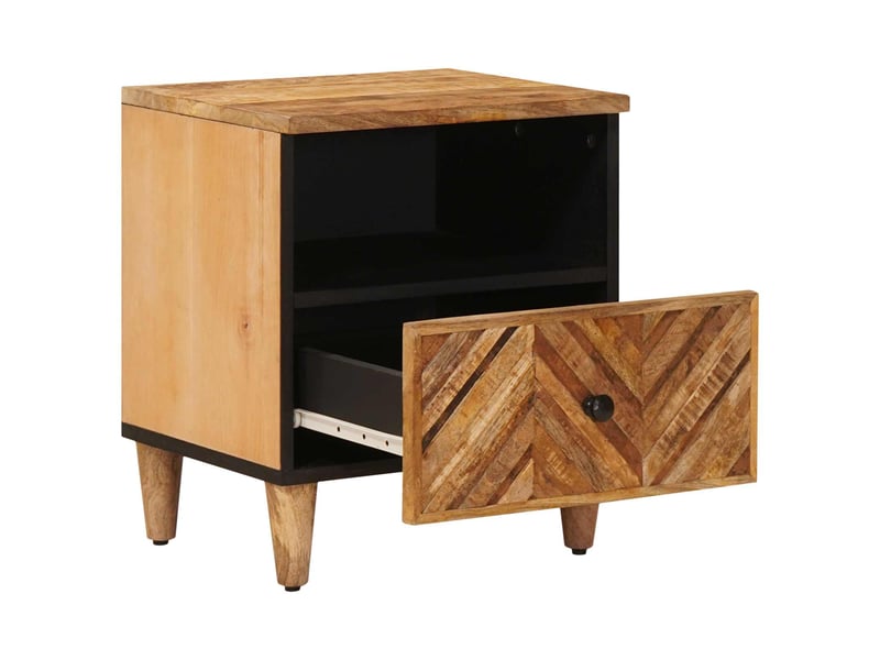  Table de chevet - cabinet de chevet - table de nuit 2 pièces marron 50 x 33 x 60 cm  - Conforama A