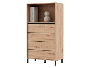 Buffet 2 porte(s)   DMORA Cosoleto - 74 cm coloris marron 