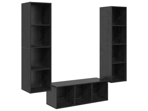 Meuble tv coloris noir 37 cm <strong></strong>  <strong></strong>