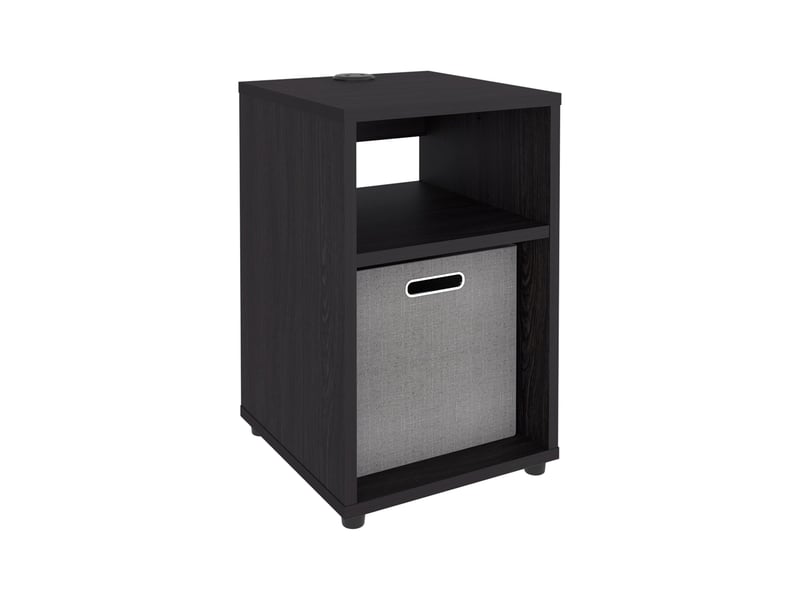  Table de chevet mercer lite de 30 cm, wengé  - Conforama A
