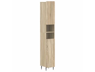 Colonne de salle de bain avec étagère ouverte zwolle shl2676