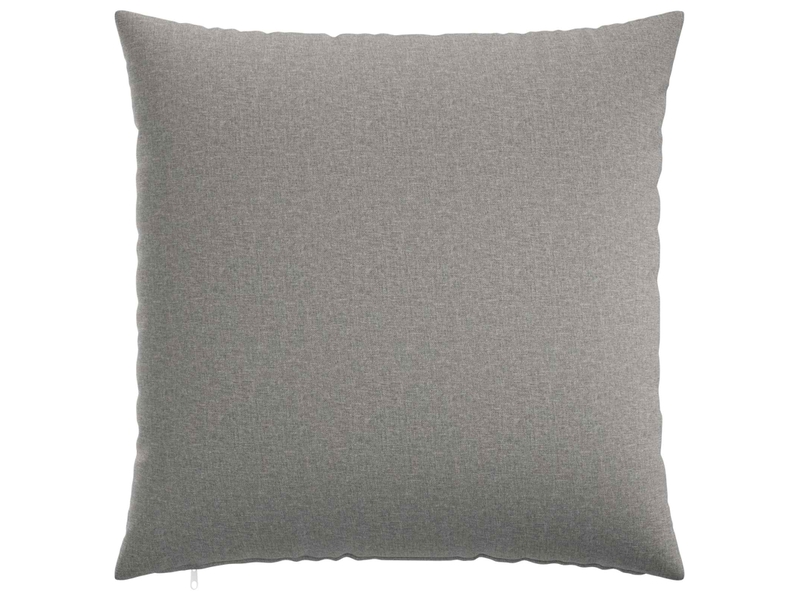  Lot de 6 housses de coussin heerlen gris nuage 80 x 80 cm tissu cf49658  - Conforama A