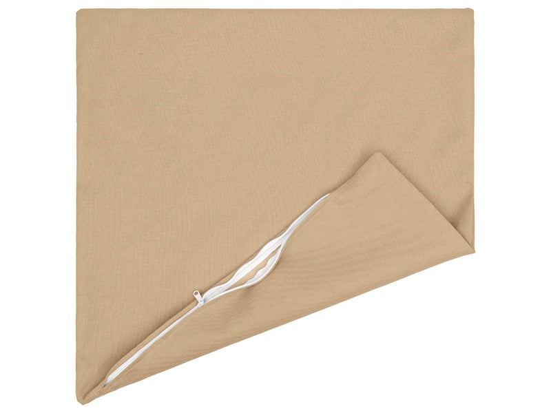  Lot de 2 coussins avec oreiller, coussins décoratifs heerlen crème tissu cf50217  - Conforama C