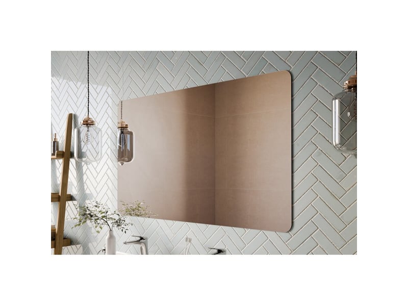  Miroir salle de bain rectangulaire 120x70 cm sans cadre design  - Conforama B