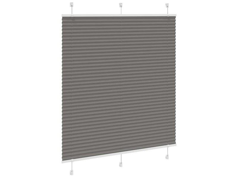  Store plissé, store de fenêtre anthracite 115x150 cm largeur du tissu 114,4 cm cf46686  - Conforama C