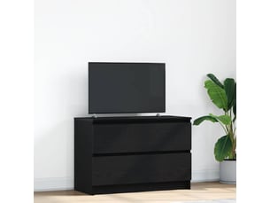Meuble tv coloris noir 80 cm <strong></strong>  <strong></strong>
