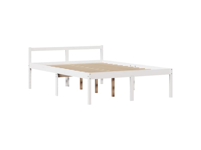 Lit double- lit adulte - lit pour personne âgée avec tête de lit sans matelas 120x190 cm - Conforama D