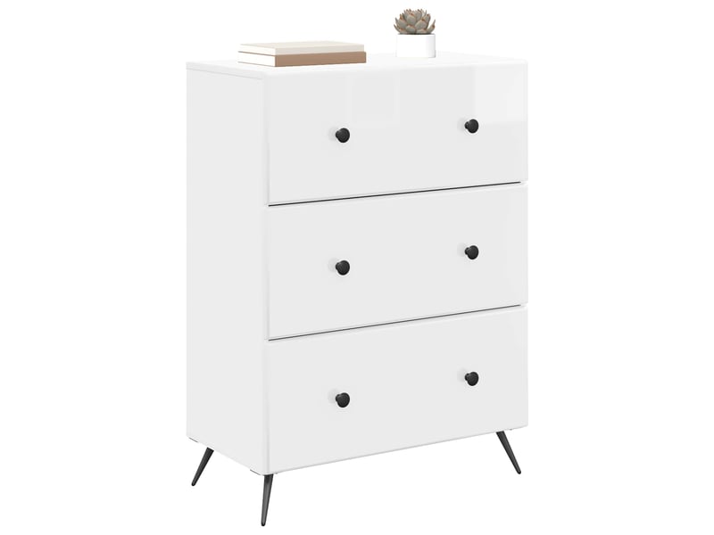  Armoire de rangement bureau, armoire à tiroirs 66 x 34,5 x 90 cm bois d'ingénierie shl8959  - Conforama C