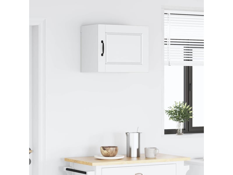 Meuble mural de cuisine, armoire de cuisine blanc 50x31x40cm bois d'ingénierie shl9183 - Conforama D