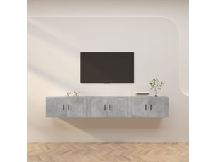Meuble tv coloris gris 80 cm <strong></strong>  <strong></strong>