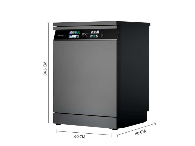 Lave-vaisselle cecotec aguazero 6700 dark b noir  - Conforama E