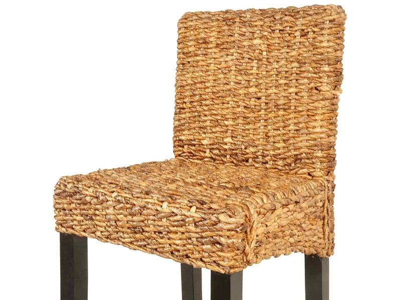  Lot de 2 tabouret de bar, chaise de bar abaca  - Conforama D