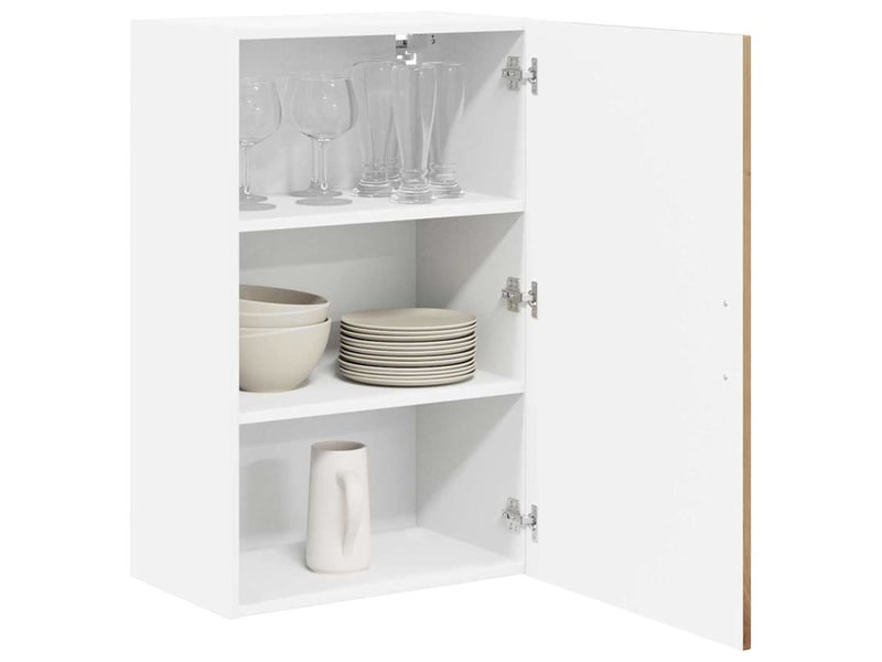 Meuble mural de cuisine, armoire de cuisine chêne artisanal 50x31x80cm shl4524 - Conforama C