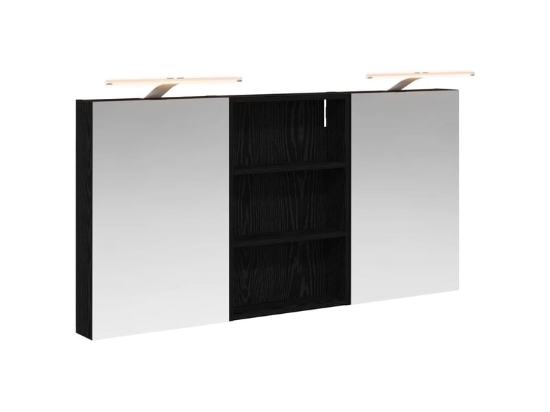 Ensemble de meubles de salle de bain 3 pcs 120x10.5x60.5 cm shl8793 - Conforama A