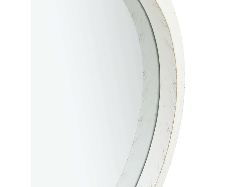  Miroir mural avec sangle 50 cm blanc cf62828  - Conforama C