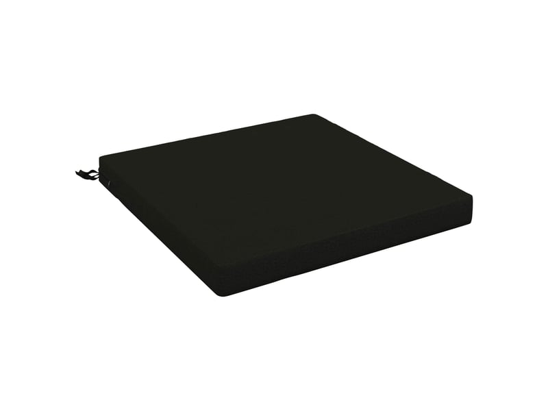  Coussin de siège, coussin d'assise 1 pièce soest 100 % polyester noir cf55656  - Conforama A