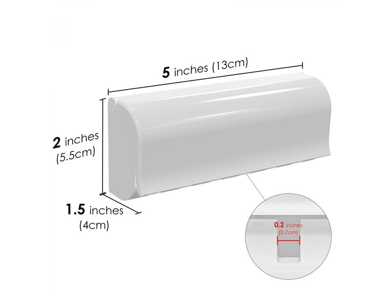  Porte-brosse à dents mural avec couvercle pour douche, organisateur peu encombrant,support de brosse à dents auto-adhésif à 6 emplacements  - Conforama D