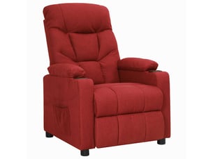 Fauteuil fixe <strong></strong> <strong></strong> Polyester rouge