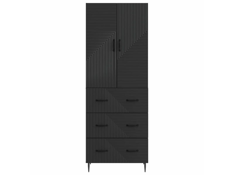 Ensemble de meubles 2 pcs, rangement de salon 66 x 34,5 x 90 cm bois d'ingénierie shl3939 - Conforama E